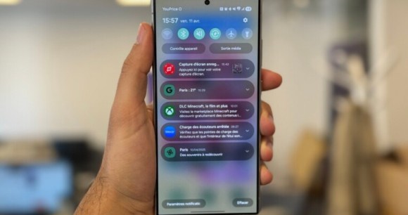 Samsung One UI 7 : comment bien régler l’affichage des notifications