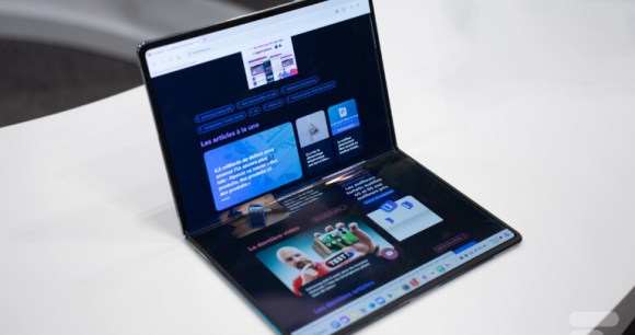 Huawei MateFold // Source : Robin Wycke pour Frandroid Huawei MateFold // Source : Robin Wycke pour Frandroid