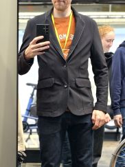 Pignon veste vélo