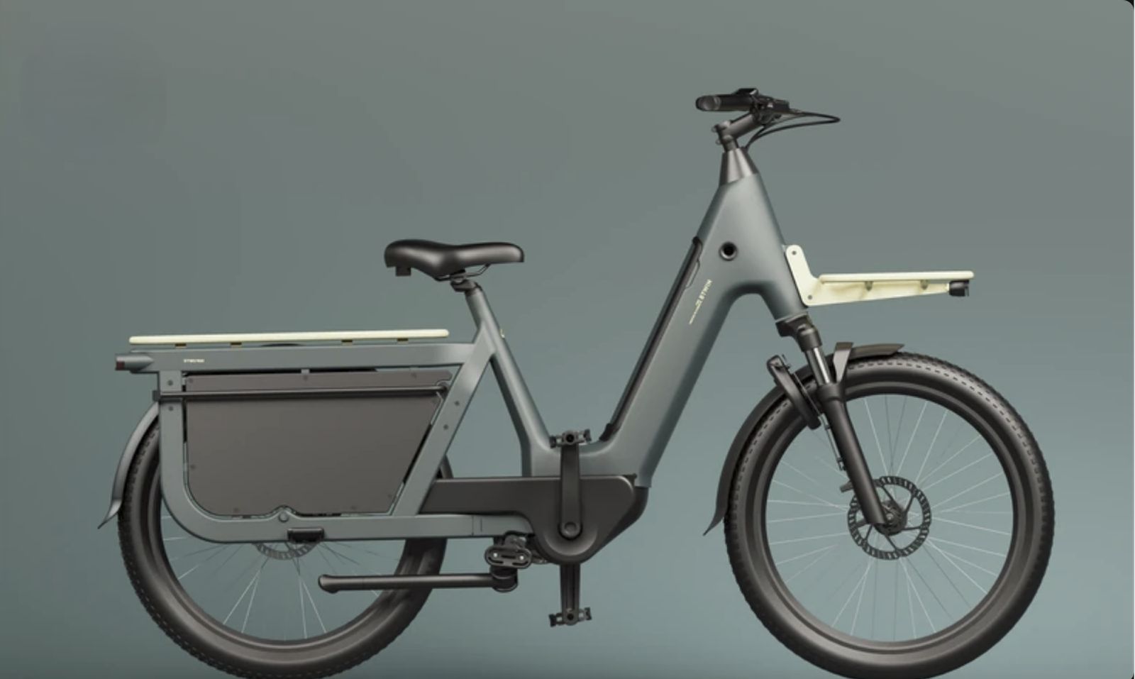 Decathlon Btwin E Two 900 vélo cargo électrique midtail