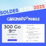 Pendant les soldes, ce forfait mobile 5G de 300 Go est à moins de 10 €/mois Pendant les soldes, ce forfait mobile 5G de 300 Go est à moins de 10 €/mois