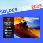 Le prix de ce nouveau TV OLED 65″ Philips avec Ambilight s’allège de 400 €, merci les soldes d’été Le prix de ce nouveau TV OLED 65″ Philips avec Ambilight s’allège de 400 €, merci les soldes d’été