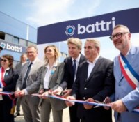 Inauguration de l'usine de Battri