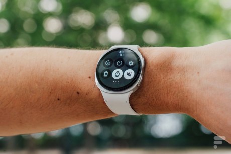 Les contrôles rapides de la Samsung Galaxy Watch 8