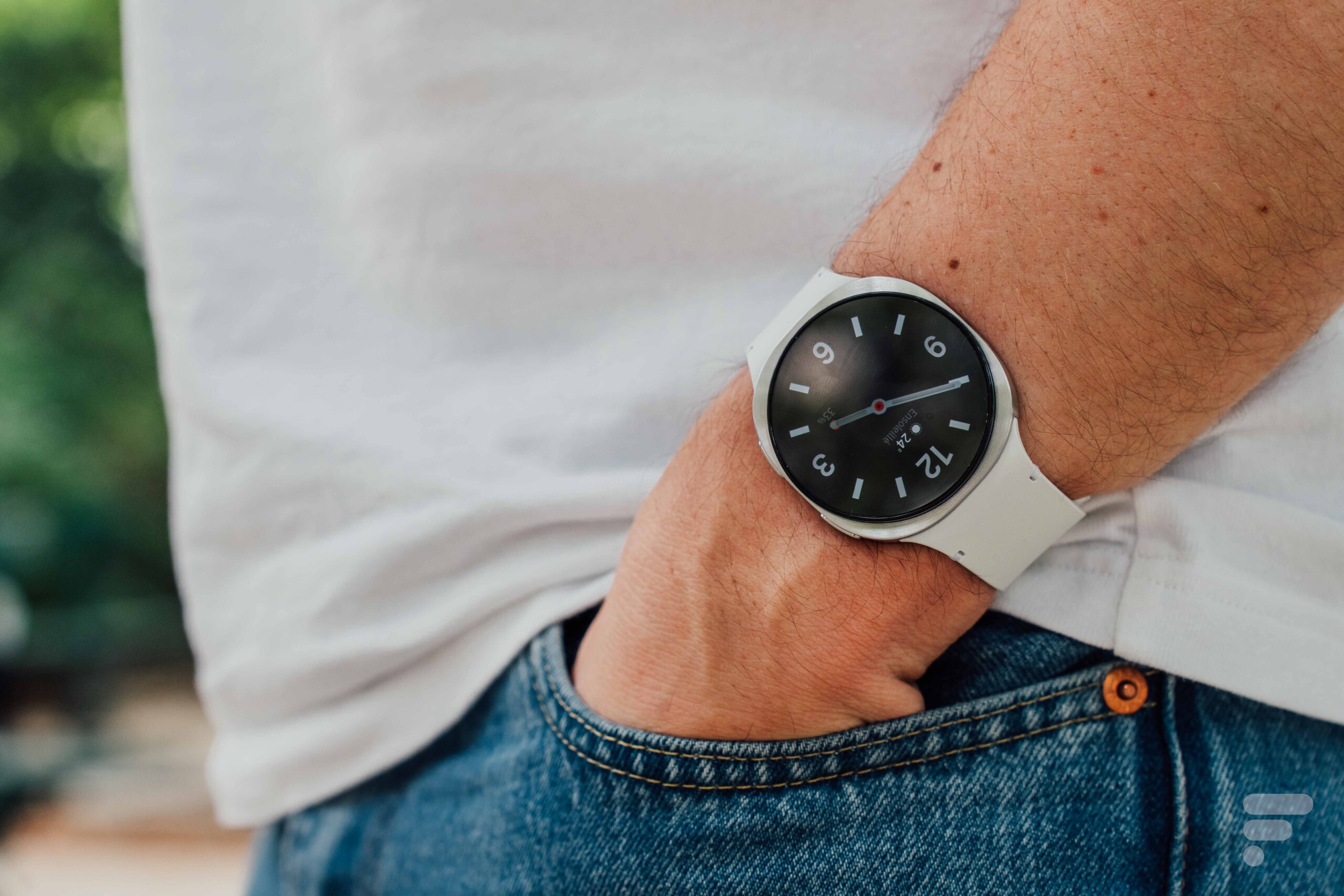 L'affichage always-on de la Samsung Galaxy Watch 8