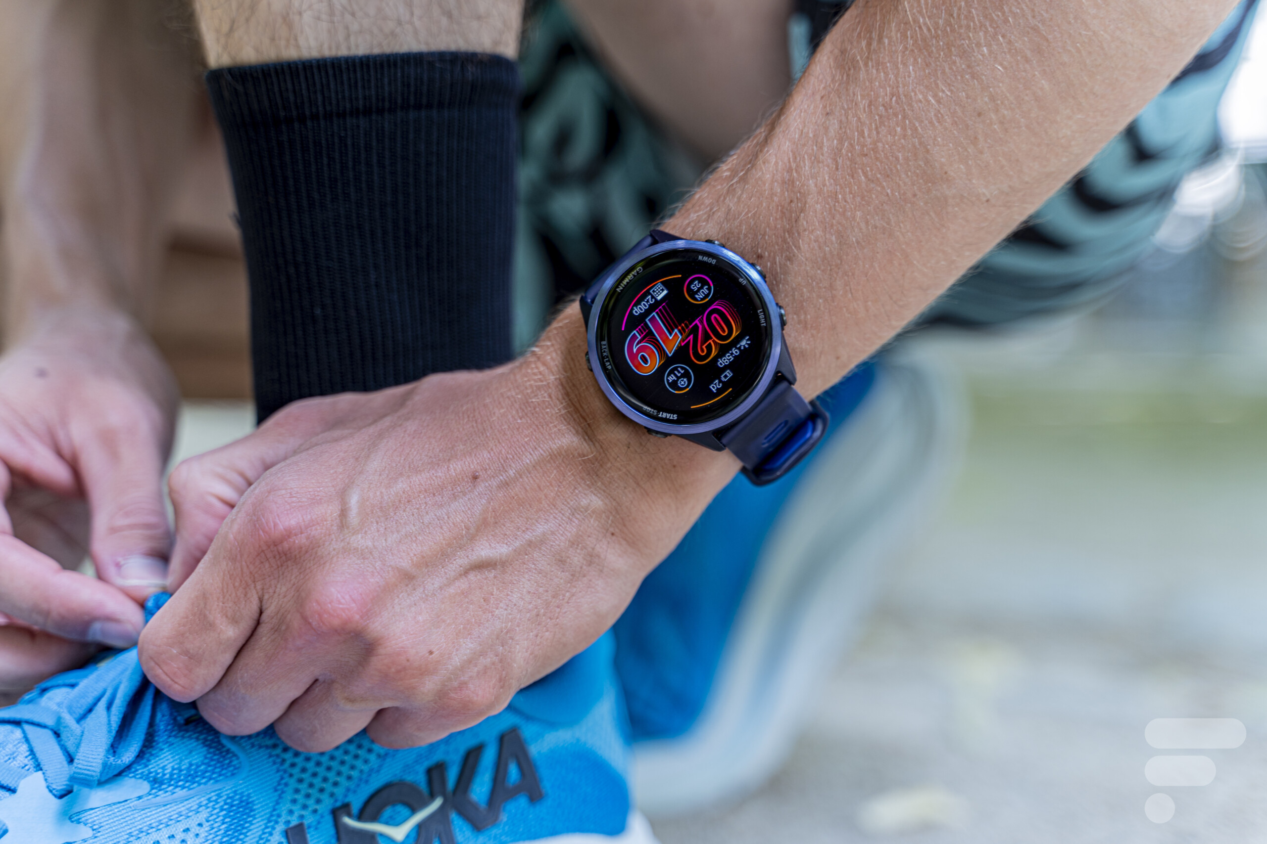 La Garmin Forerunner 570