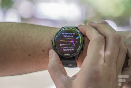 La tolérance de course sur la Garmin Forerunner 970 // Source : Chloé Pertuis - Frandroid