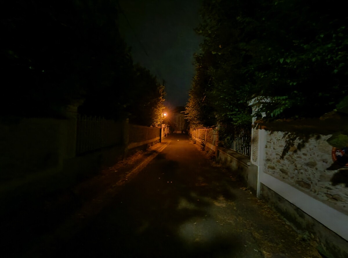 Grand-angle mode Super Nuit Grand-angle mode Super Nuit