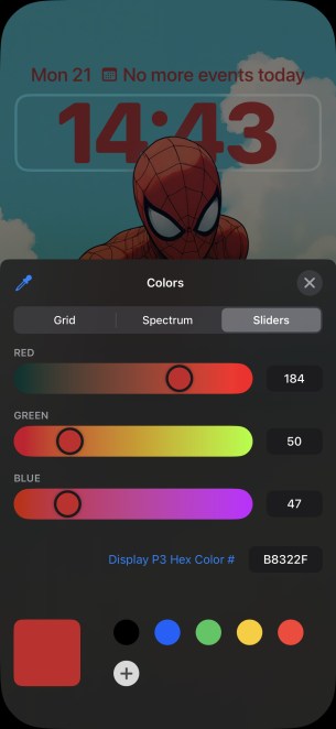 iOS est plus personnalisable que jamais // Source : Frandroid