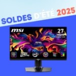 Le prix de ce moniteur gaming QD-OLED 26,5&Prime; bien équipé (240 Hz, 0,03 ms) dégringole pendant les soldes sur Amazon
