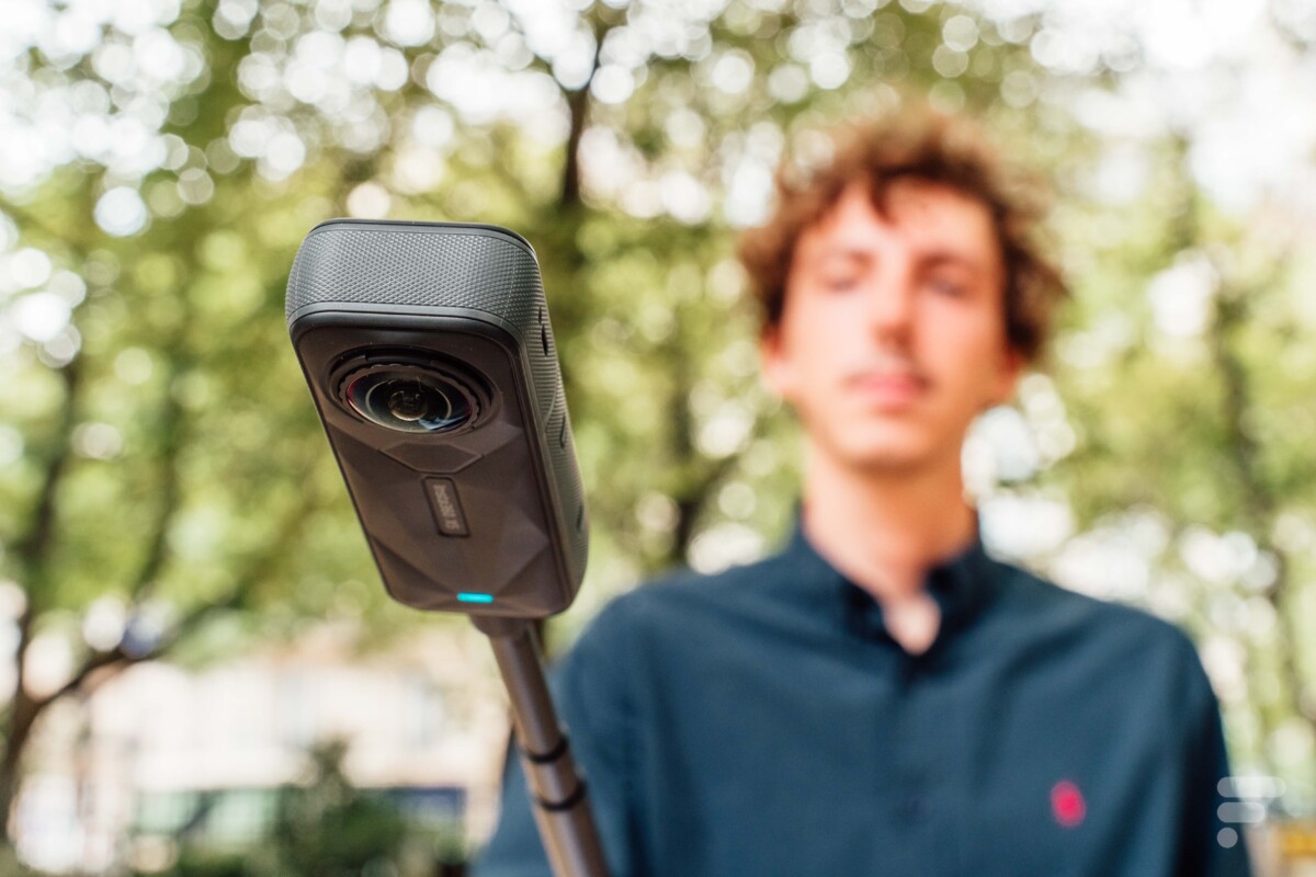 L'Insta360 X5 - Source : Robin Wycke – Frandroid L'Insta360 X5 - Source : Robin Wycke – Frandroid