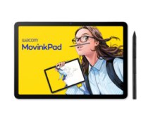 Wacom MovinkPad 11_overhead with pen pen on the right＿KV