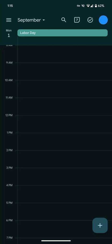 Ancienne version de Google Agenda // Source : 9to5Google