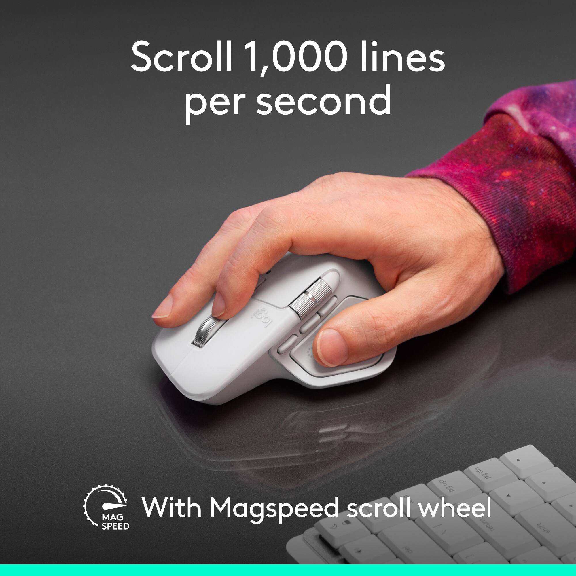 Logitech MX Master 4 // Source : Arsène Lupin