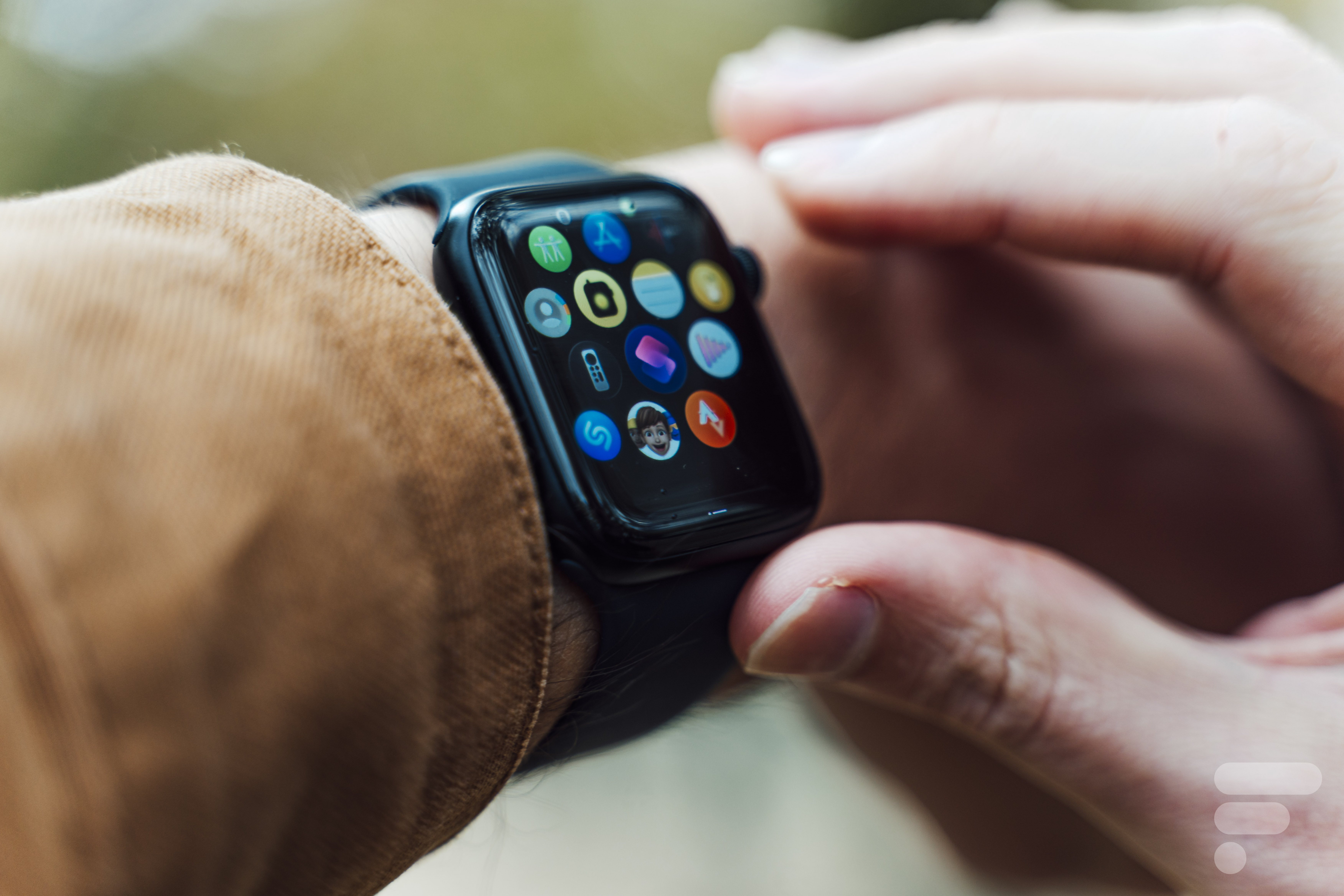 L'écran de l'Apple Watch SE 3