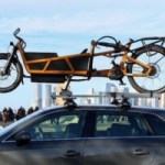 Ce porte-vélo fait ce qu’aucun autre porte-vélo n&rsquo;est capable de faire : transporter des vélos cargo électriques