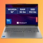 Amazon continue la braderie pour la rentrée avec ce performant laptop Lenovo 16″ doté de 32 Go de RAM Amazon continue la braderie pour la rentrée avec ce performant laptop Lenovo 16″ doté de 32 Go de RAM