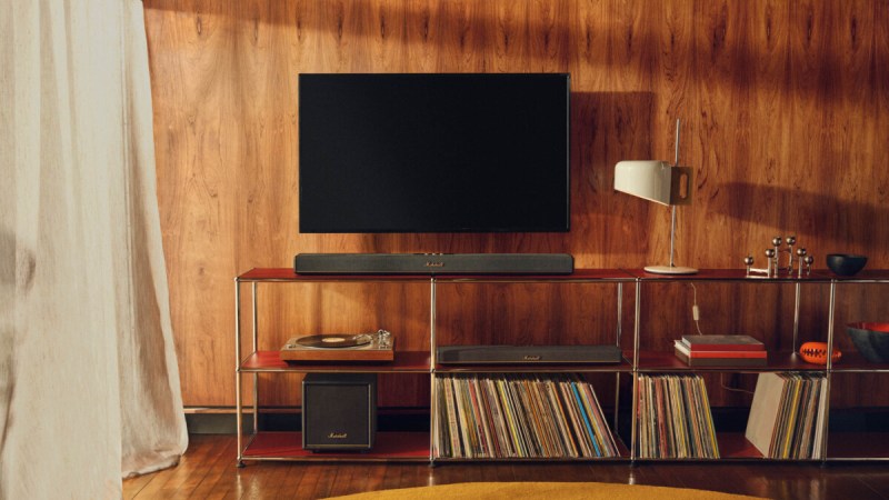 Ce pack Marshall à moins de 850 € réunit une barre de son 5.1 et un caisson de basses, de quoi profiter d’un home cinema immersif