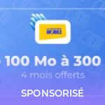 300 Go de 5G à 0 € par mois : voici comment profiter d’un forfait mobile gratuit pendant 4 mois 300 Go de 5G à 0 € par mois : voici comment profiter d’un forfait mobile gratuit pendant 4 mois