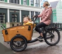 Le vélo cargo électrique Vogue Superior 3. // Source : Vogue Bikes