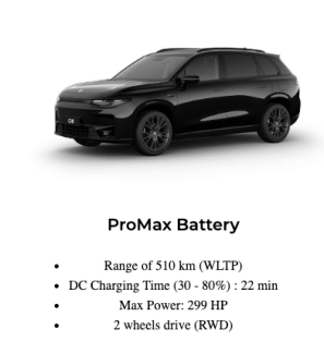 Leapmotor C10 ProMax // Source : Capture d'écran Frandroid
