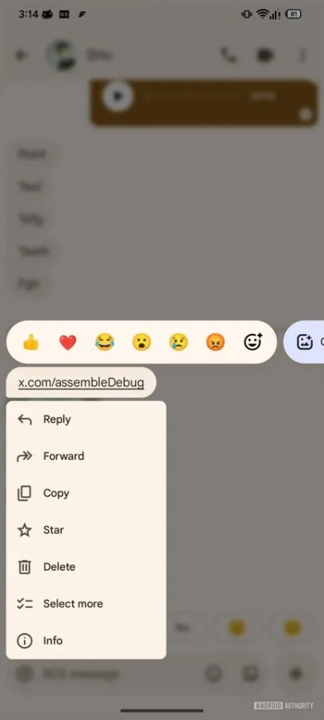Google Messages nouvelle interface