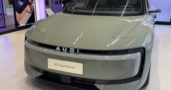 La E5 Sportback en concession AUDI à Shenzhen le 11 Octobre 2025. La E5 Sportback en concession AUDI à Shenzhen le 11 Octobre 2025.