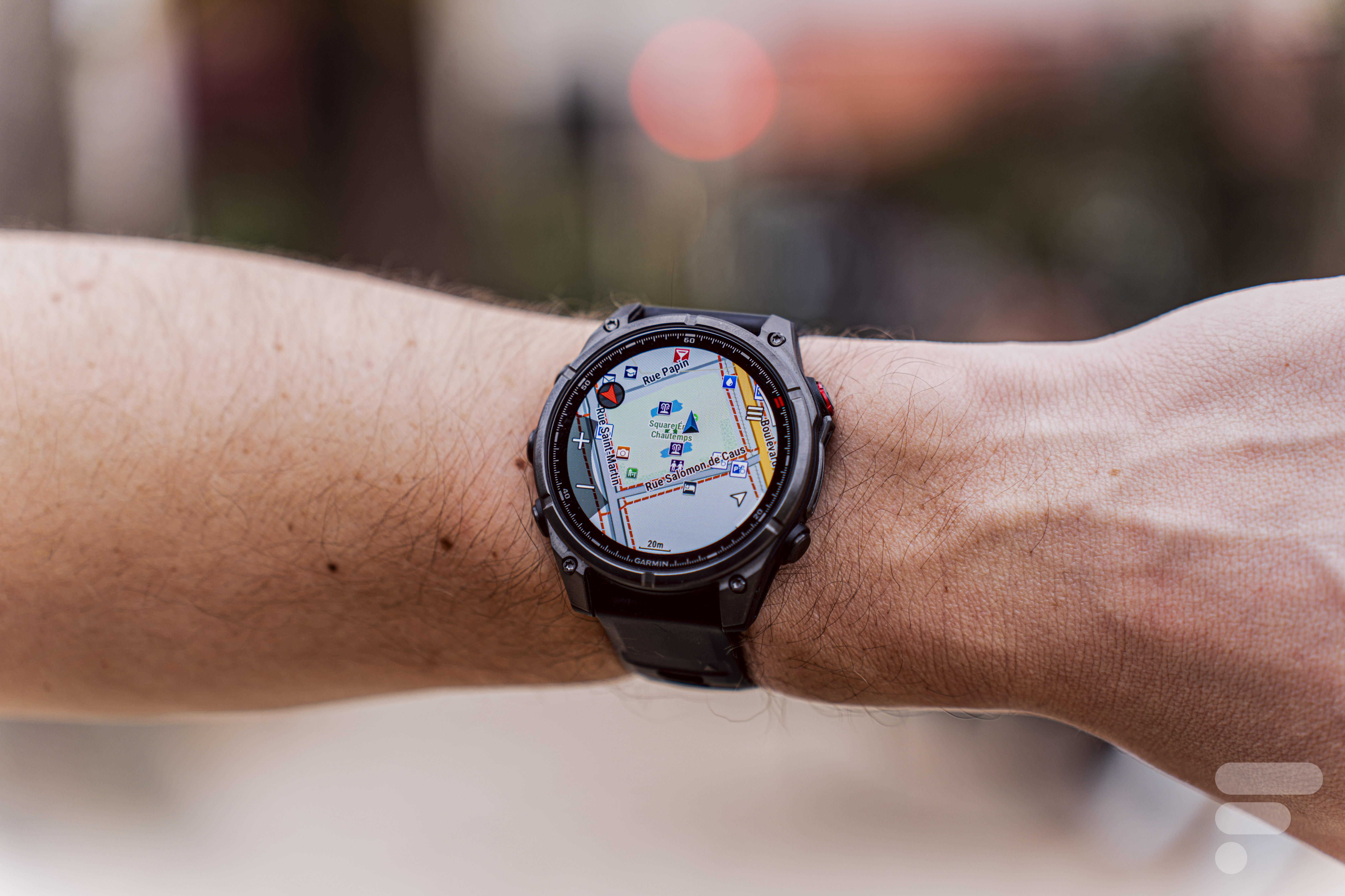 La cartographie sur la Garmin Fenix 8 Pro