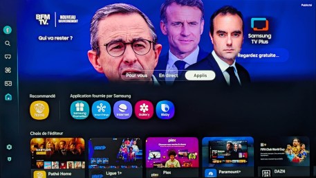 Samsung 55QN70F // Source : Sylvain Pichot - Frandroid