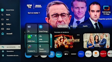 Samsung 55QN70F // Source : Sylvain Pichot - Frandroid