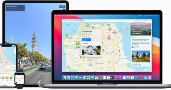 Apple Maps sur les différents appareils Apple