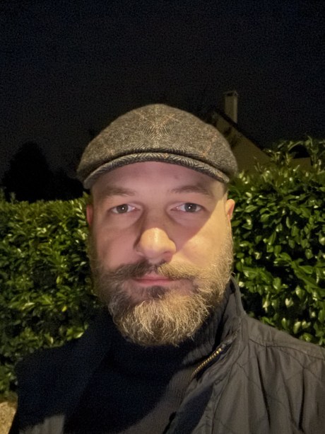 selfie nuit