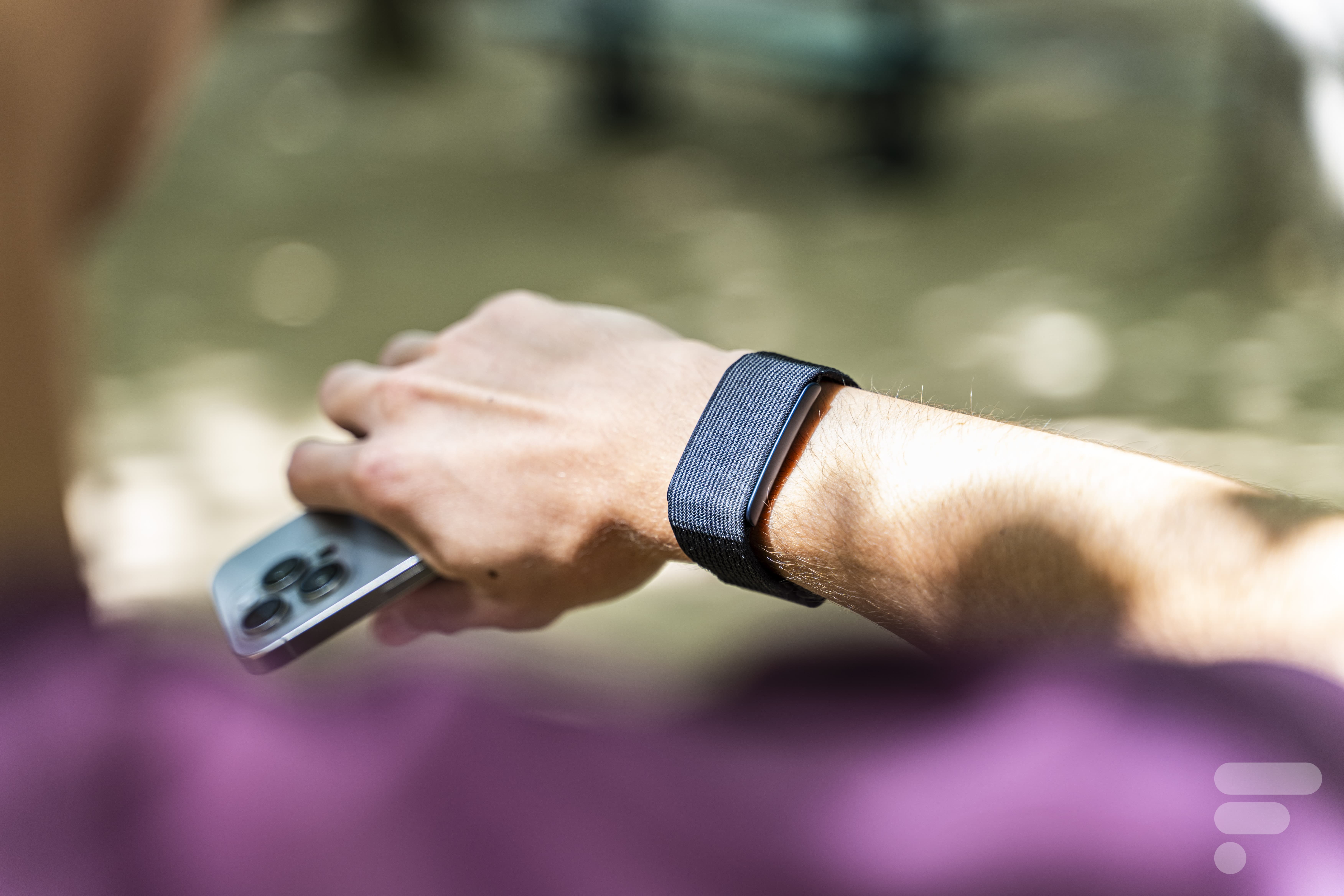 L'Amazfit Helio Strap pour illustration