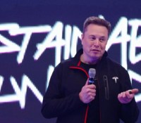2025 Annual Shareholder Meeting _ Tesla 1-8-45 screenshot