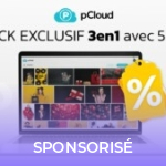 Ce forfait cloud de 5 To à vie voit son prix chuter de plus de 900 € pour le Black Friday (-60 %) Ce forfait cloud de 5 To à vie voit son prix chuter de plus de 900 € pour le Black Friday (-60 %)