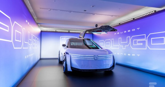 Peugeot Polygon Concept // Crédit : Marie Lizak pour Frandroid Peugeot Polygon Concept // Crédit : Marie Lizak pour Frandroid