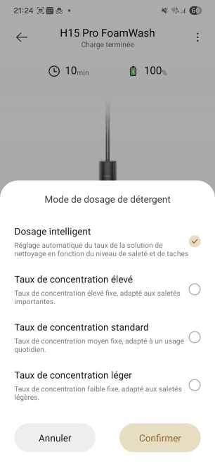 Dreame H15 Pro FoamWash screenshot 5