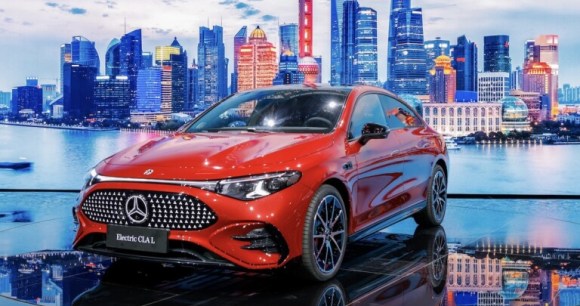 Introduction de la CLA 300 L par Mercedes à Shanghai en avril 2025. Introduction de la CLA 300 L par Mercedes à Shanghai en avril 2025.