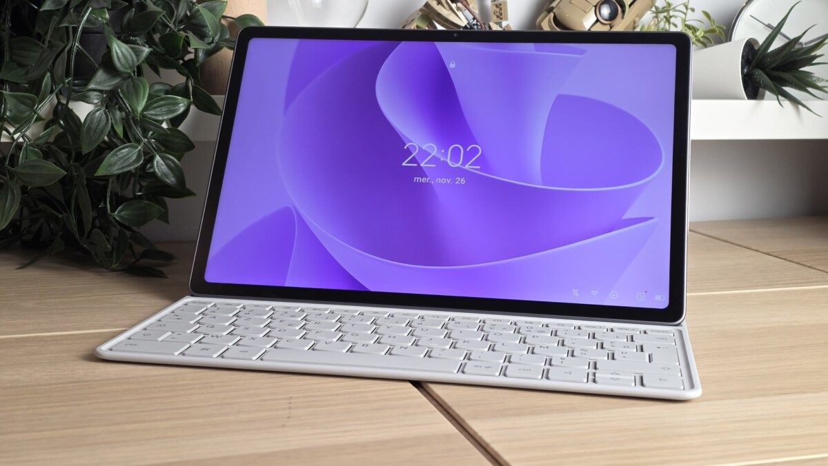 La Lenovo Idea Tab Plus // Source : Maximilien Herr La Lenovo Idea Tab Plus // Source : Maximilien Herr