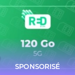 Nouveau palier pour de la 5G ? RED by SFR propose 120 Go à un tarif inédit Nouveau palier pour de la 5G ? RED by SFR propose 120 Go à un tarif inédit