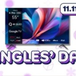 Ce récent TV QLED 4K 55&Prime; signé Xiaomi, avec Google TV, chute sous les 400 € grâce au Single Day
