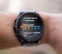 La fonction état de santé de Garmin sur une Fenix 8 // Source : Geoffroy Husson