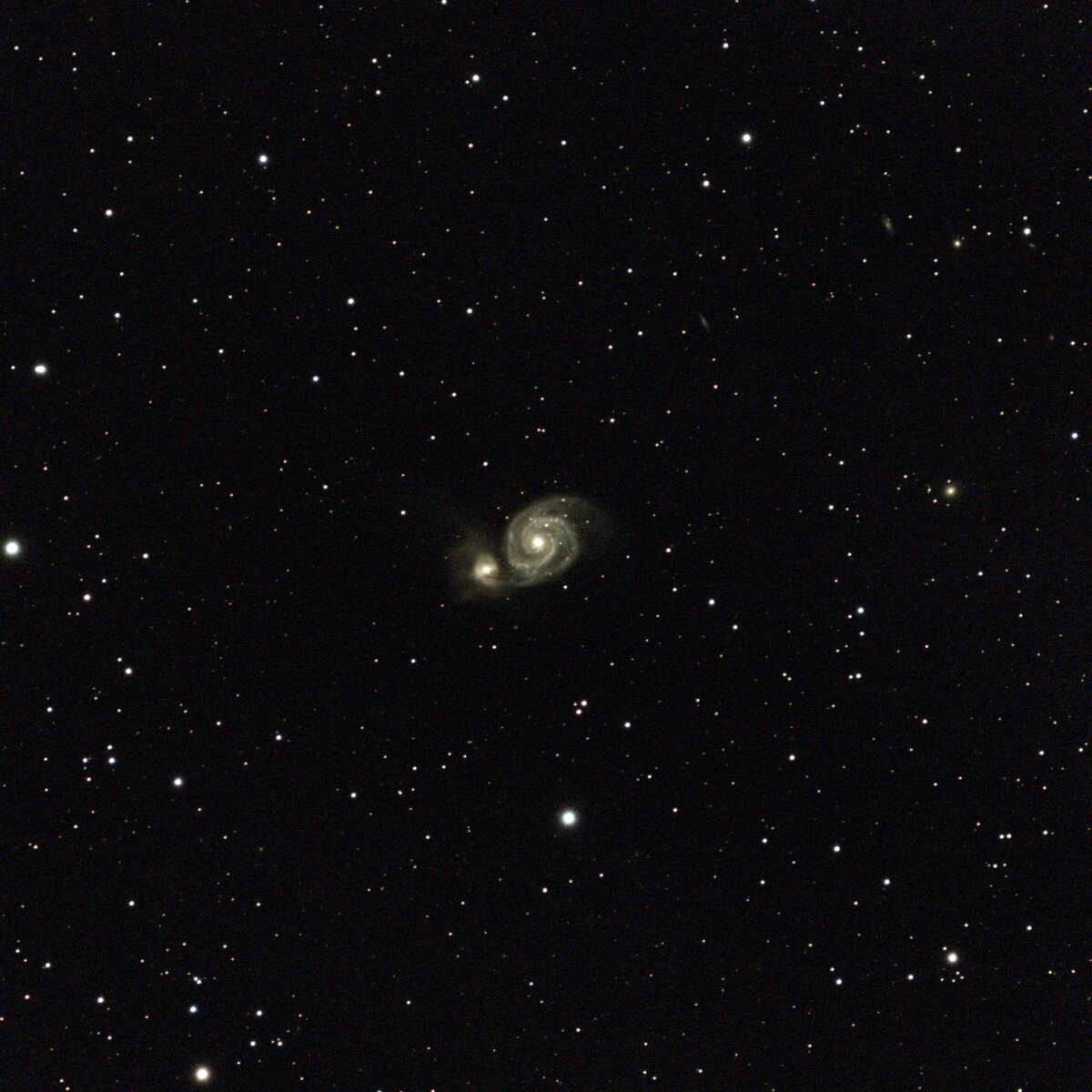 Galaxie du Tourbillon avec le Vespera Pro