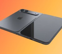 Rendu de l'iPhone pliable