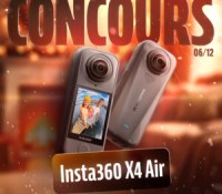 Essayez de gagner l'Insta360 X4 Air avec notre concours !