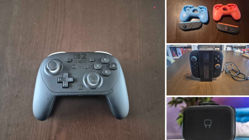 Manettes, étuis, recharge : notre sélection des meilleurs accessoires pour la Nintendo Switch 2