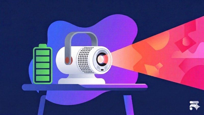 Meilleurs vidéoprojecteurs portables : notre sélection de picoprojecteurs avec batterie en 2026