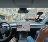 Test Tesla FSD à Paris // Source : Frandroid