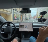 Test Tesla FSD à Paris // Source : Frandroid