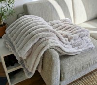 Plaid chauffant duux yentl